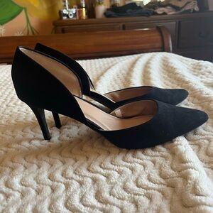 Sleek black heels